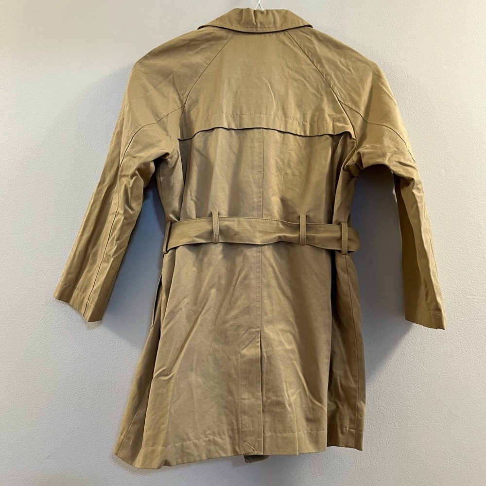 Zara Kids Unisex Belted Trench Coat - Picture 6 of 14